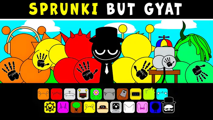 Sprunki But Everyone Gyat